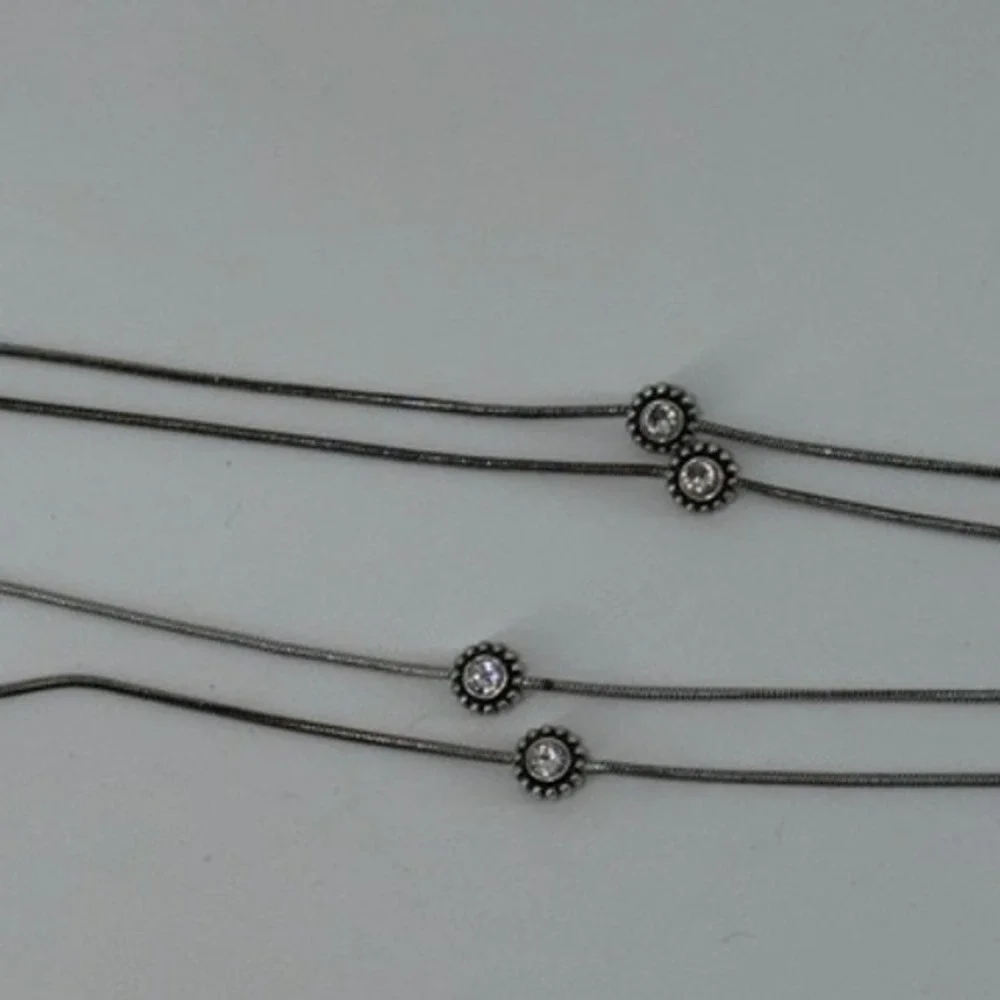 Brighton Twinkle‎ Necklace Silver Plate Snake 42